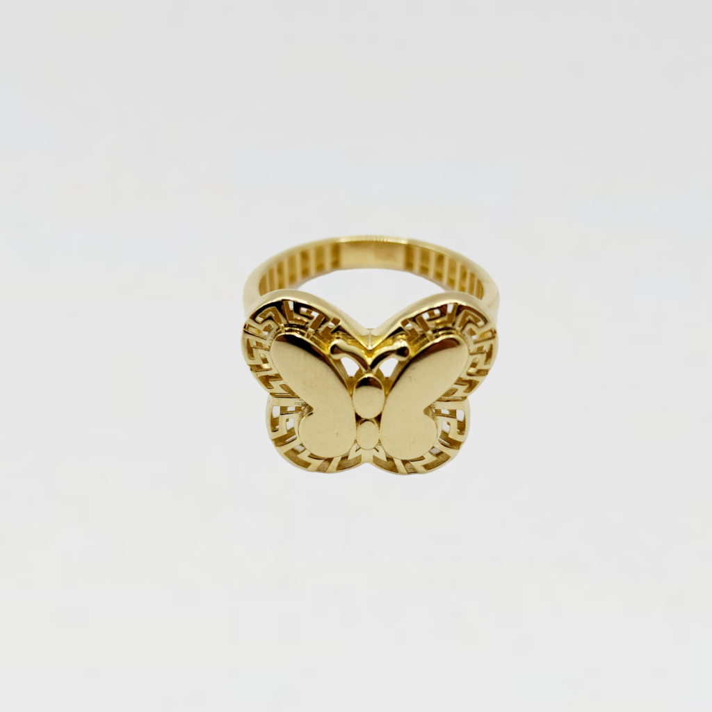 10K Anillo De Mujer - Mariposa