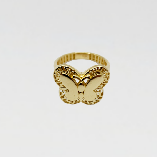 10K Anillo De Mujer - Mariposa