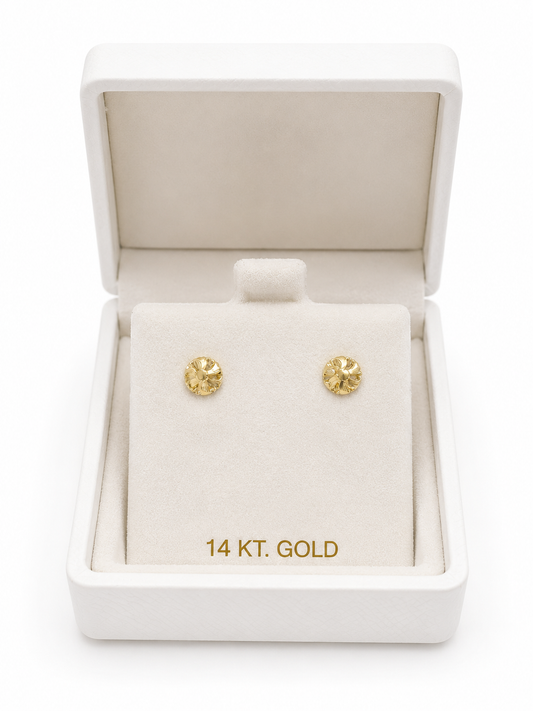 Pendientes pequeño 10 kt