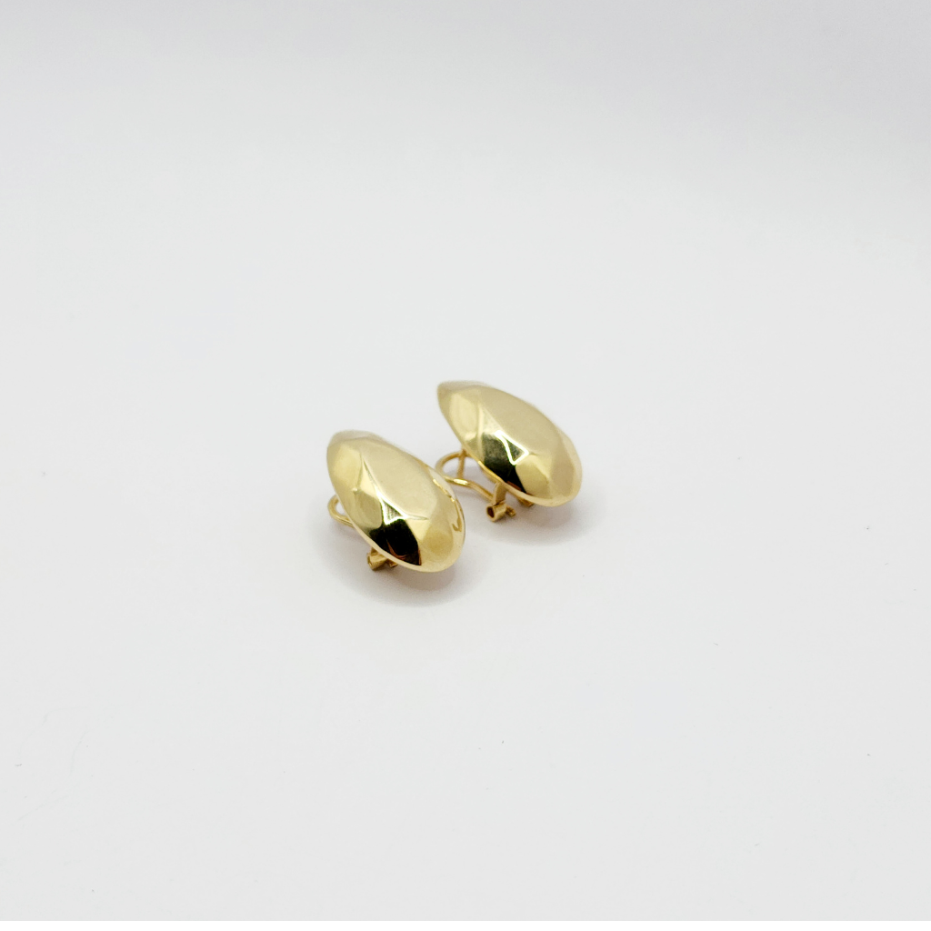 10K Aretes - Diseño Diamante