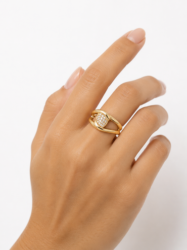 Anillo de mujer 10 kt