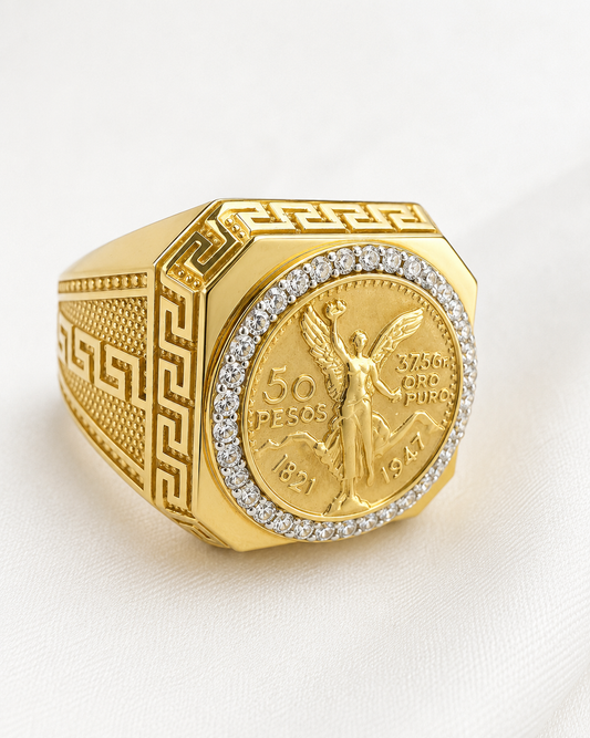 Anillo de hombre 10 kt