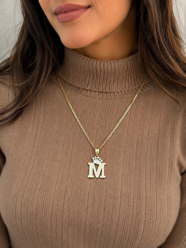 Cadena con dige M 10 kt