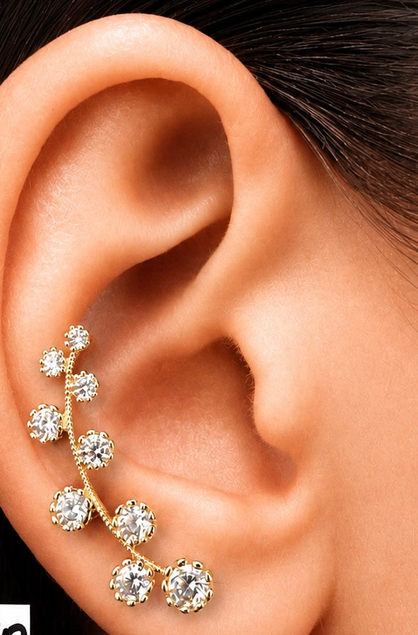 Pendientes hermoso 10 kt