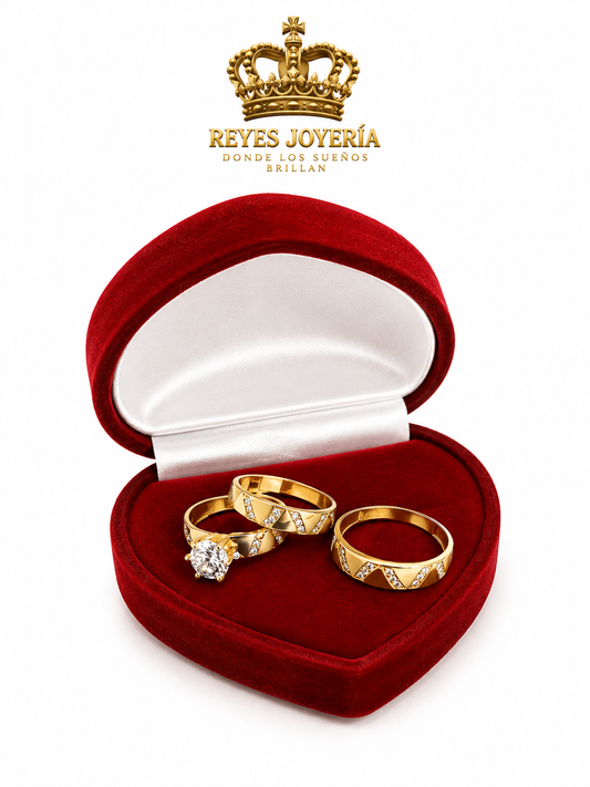 Anillo en trio 10 k