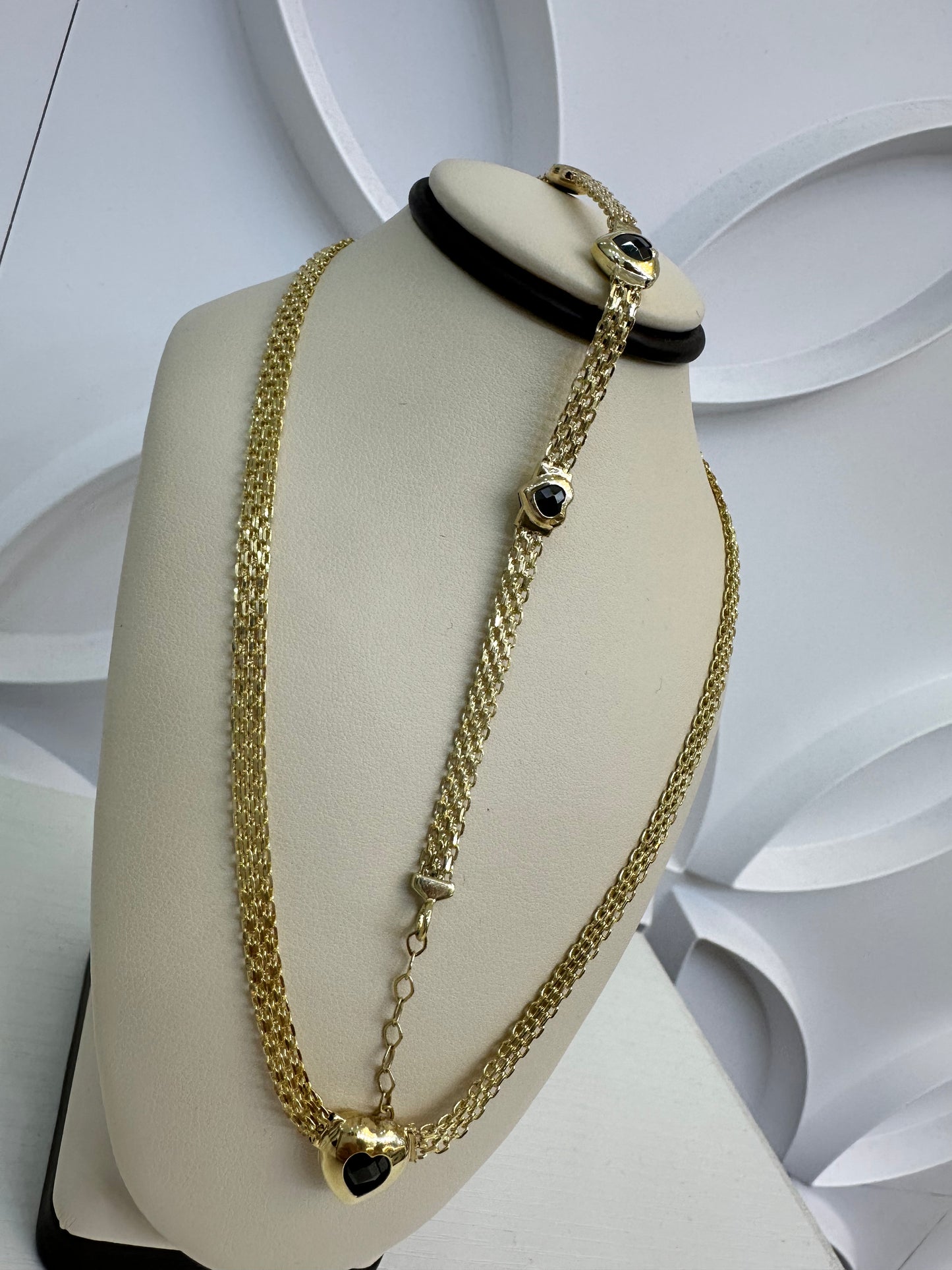 10K Set de gargantilla original italiana