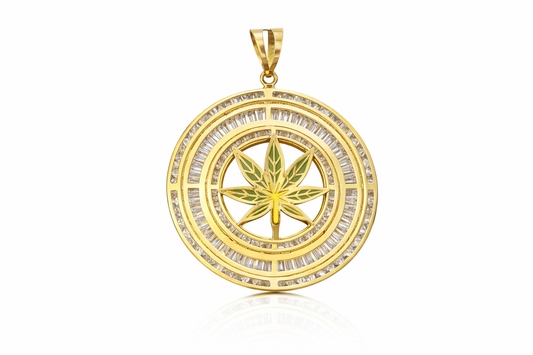 Dige 10 kt grande con piedras bague