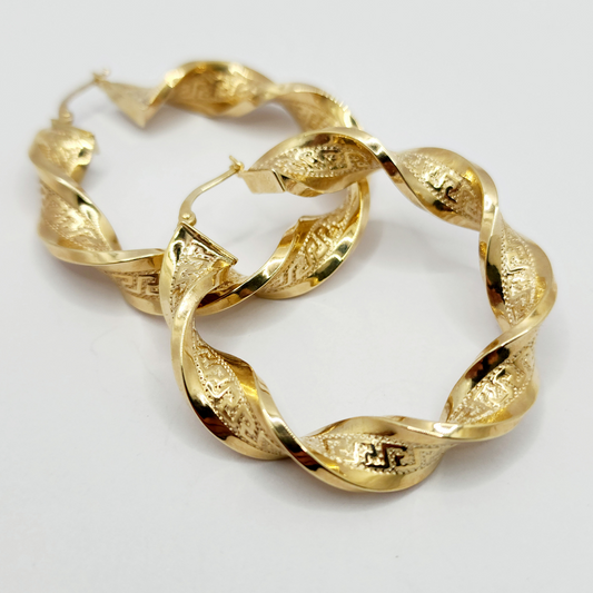 10K Argollas De Mujer - Grandes Torsidas