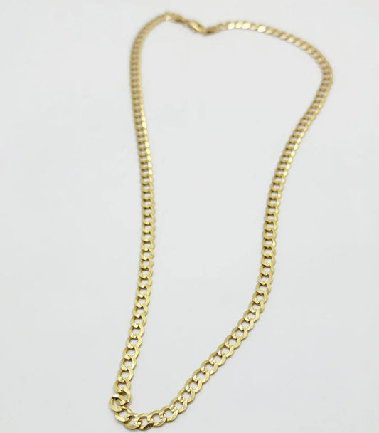 Cadena 14 k 22”por 5 mm