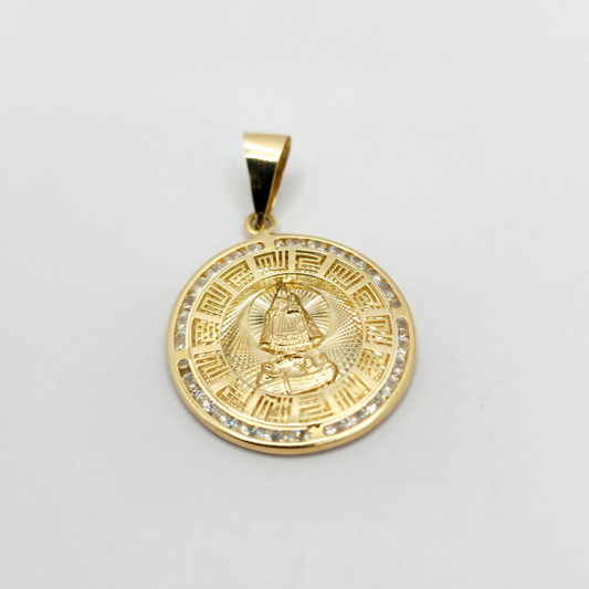 10K Dije De La Virgen De La Caridad