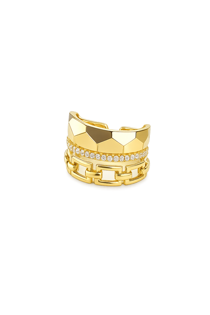 Anillo de mujer super hermoso 10 kt