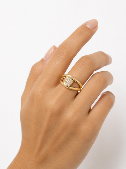 Anillo de mujer 10 kt