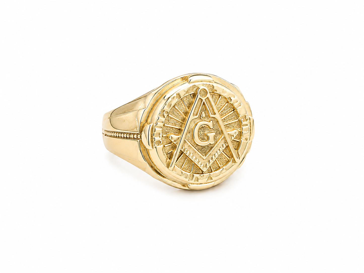 Anillo de hombre 10 kt de mazon