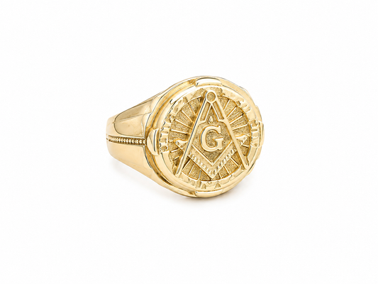 Anillo de hombre 10 kt de mazon