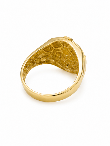 Anillo de hombre 10 kt de mazon