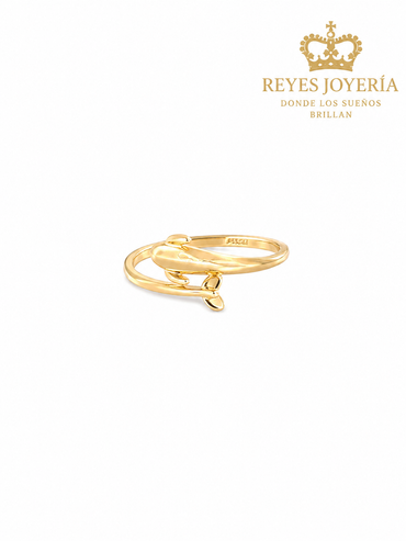 Anillo de delfin 10 kt
