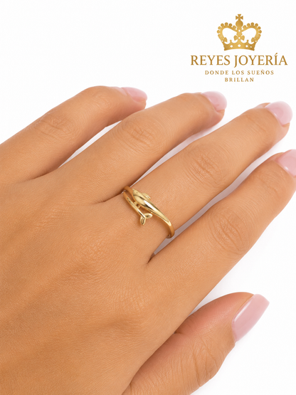 Anillo de delfin 10 kt