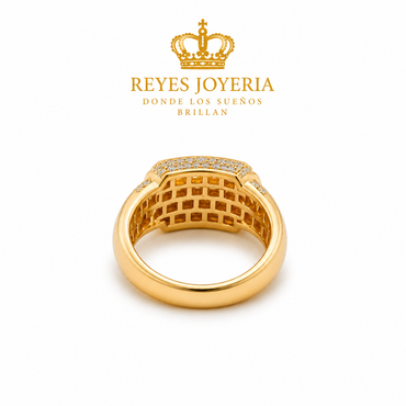 Anillo con piedra mujer 10 kt