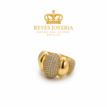 Anillo de mujer calado 10 kt